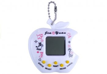 Rotaļlieta Tamagočijs Elektroniskā Spēle - Baltā | Toy Tamagotchi Electronic Game 49-in-1 - White apple