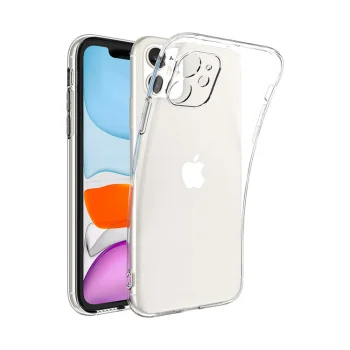 Back Case 2mm Perfect for iPhone 12, Transparent