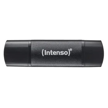 USB-флешка Intenso Flex Line 256GB USB-A / USB-C 3.2 Gen 1x1, черная