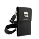 Karl Lagerfeld металлическая сумка для телефона Karl Head – чёрная