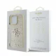 Guess Fixed Glitter Big 4G apvalks iPhone 16 Pro Max tālrunim – zelta krāsā | Phone Case Cover