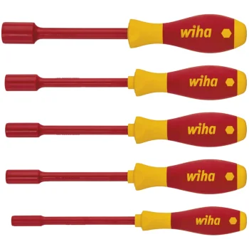 Screwdriver Set Wiha 322K5 SoftFinish electric 1000 V AC, 5 Pieces