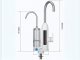 Electric Instant Water Heater Tap with Filter and LCD Display, 3000 W, White