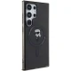 Karl Lagerfeld IML Ikonik MagSafe Case for Samsung Galaxy S24 Ultra, Black
