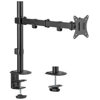 Maclean MC-753N galda stiprinājums monitoram 17-32", 9kg, melns