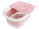 Folding Multifunctional Foot Feet Bath Massager, Pink