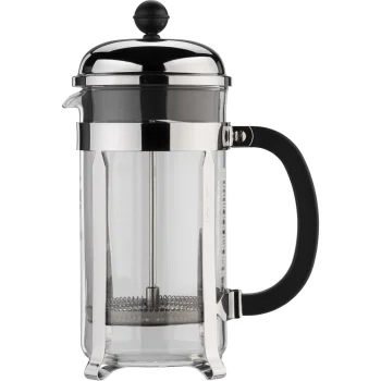 Френч-пресс Bodum Chambord 1928-16, 1 л, черный/серебристый