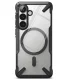 Ringke Fusion X Magnetic MagSafe vāciņš priekš Samsung Galaxy S26, Clear Black