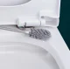 Silicone Toilet Brush Set 2-in-1 DA189, Black