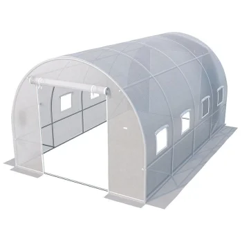 Садовая теплица туннель Premium 4x2.5x2м с оцинкованным каркасом