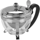 Стеклянный заварочный чайник Bodum Chambord с фильтром 0.5 л серебристый
