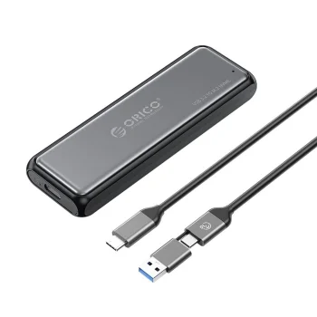 Внешний корпус Orico DDM2-C3-G2 для M.2 NVMe SSD, USB-C 3.2, серый