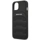 Apple iPhone 14 Plus 6.7\'\' AMG Leather Debossed Lines Case Cover (Amhcp14mgsebk), Black | Telefona Maciņš Vāks...