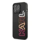 Жесткий чехол Karl Lagerfeld Multipink Brand для iPhone 13 Pro Max, черный