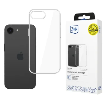 3mk Clear Case for Apple iPhone 16E, Transparent