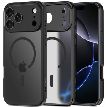 Tech-Protect iPhone 17 Pro Max vāciņš BasicMag MagSafe, melns