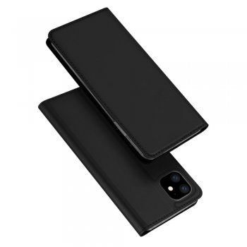 Apple iPhone 11 DUX DUCIS Magnetic Case Cover, Black | Telefona Vāciņš Maciņš Apvalks Grāmatiņa