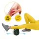 4FIZJO EPP Foam Massage Roller 45 cm, Black/Green