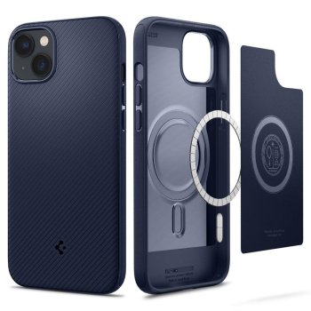 Spigen Mag Armor iPhone 14 Plus vāciņš Zilā krāsā
