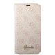 Чехол-книжка Guess для iPhone 14 Pro 4G Vintage Gold Logo Розовый