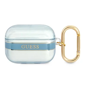 Чехол Guess GUAPHHTSB Strap Collection для AirPods Pro, Синий