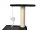 Cat House Tree with Sisal Scratching Posts - 92cm, Black