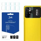 Xiaomi Poco M4 Pro 5G Aizmugurējās Kameras Aizsargstikls, 4 gab. | 3MK Lens Protection Back Camera Hybrid Glass Protector