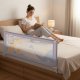 ECOTOYS Toddler Bed Rail Guard 200 cm, Safety Barrier for Kids Co-Sleeping