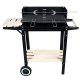 Charcoal Grill with Wheels Smart Trolley HQ Portable BBQ for Outdoors