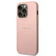 Guess Saffiano Strap vāciņš Apple iPhone 14 Pro Max, rozā