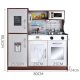 Kruzzel 22114 Bērnu Koka Rotaļu Virtuve | Kids Wooden Toy Kitchen