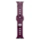 3mk Silicone Watch Strap for Apple Watch 42 / 44 / 45 / 49 mm, Burgundy