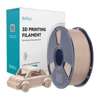 Филамент для 3D-принтера Sunlu PETG, бежевый