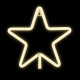 LED neona zīme Zvaigzne CHRISTMAS Forever Light FLNE22, silti balta
