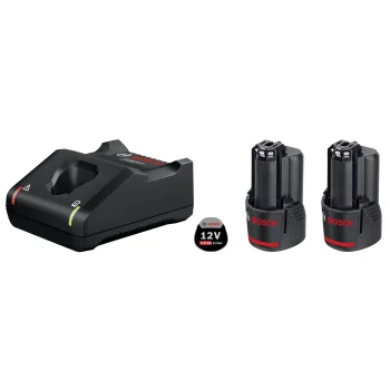 Набор аккумуляторов и зарядное устройство Bosch 12V 2x 2.0Ah