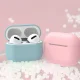 Силиконовый чехол для AirPods 2 / AirPods 1, черный