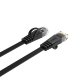 Плоский сетевой кабель Ethernet Orico PUG-C7B CAT7 10Gbps RJ45 2м черный