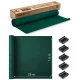 Plonos Shading Net 1.5x25m 110 g/m² Privacy Screen + 50 Clips, Green
