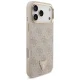 Guess MagSafe vāciņš iPhone 17 Pro Max ar 4G Triangle Logo, Big Strap un metāla pogām — rozā | Phone Case Cover