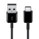 Samsung USB-A uz USB-C kabelis 1.5m, melns (EP-DG930IBEGWW)