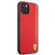 Ferrari iPhone 13 mini vāciņš On Track Carbon Stripe, sarkans