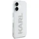 Чехол Karl Lagerfeld IML Rhinestones Logo для iPhone 16, Прозрачный