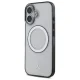 Mercedes iPhone 16 vāciņš Printed Logo MagSafe, caurspīdīgs