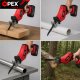 Аккумуляторная сабельная пила OPEX TOOLS OPX28013 21V с 2 аккумуляторами и...
