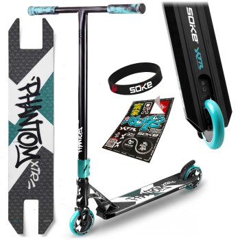 Soke Xtr Stunt Scooter, Black/Turquoise