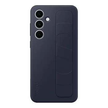 Чехол Samsung Standing Grip Case для Galaxy S24 FE, темно-синий
