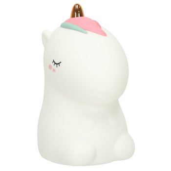 Силиконовая LED RGB Детская Ночная Лампа Ночник, Единорог | Kid's Silicone...