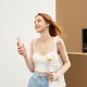 Pārnēsājams rokas ventilators Jisulife Handheld Fan Life8 2000 mAh ar lukturīti, rozā