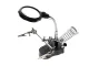Third Hand Magnifier Station with 2 LED Light and Soldering Iron Stand