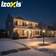 Izoxis 26710 Outdoor Christmas Icicle Lights, 300 LED, 15m, Warm White